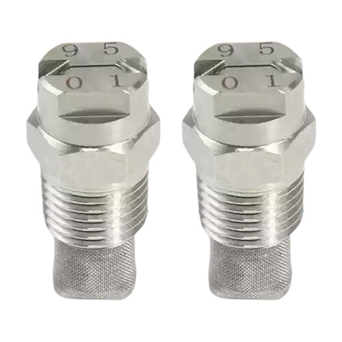 2pcs Industrial Grade Fan Shaped Sprayer Nozzle-9501