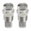 2pcs 1/4inch Threaded Fan Sprayer Nozzle With Stainless-4503 6