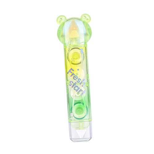 Ergonomic Design Correction Tape Design with Glues Dot-Green