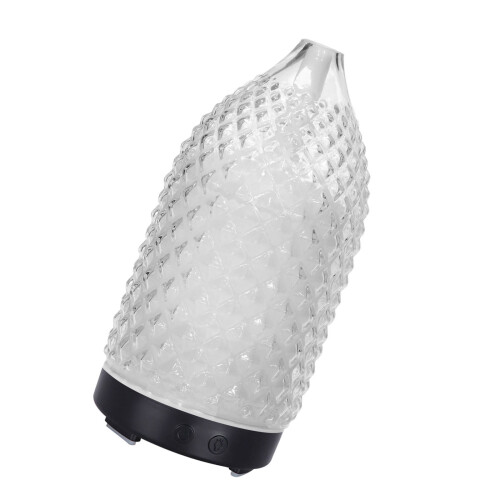 USB Humidifier for Bedroom Cool Misting Humidifier With 7-Black