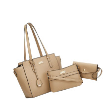 Elegante PU-Umhängetasche, leichte und bequeme Handtasche-Beige