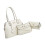 Trendy 2026 Spring Collection Large Capacity PU Underarm-White 1