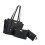Elegant Shoulder Bag With Soft Texture And Roomy Interior-Black 1