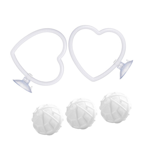 Easyly Install Suction Cup Fish Training Tool-heart shape