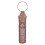 Stylish Metal Handle Wine Pouch Mesh Embedded-Coffee 1