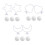 Easyly Install Suction Cup Fish Training Tool-heart shape 2