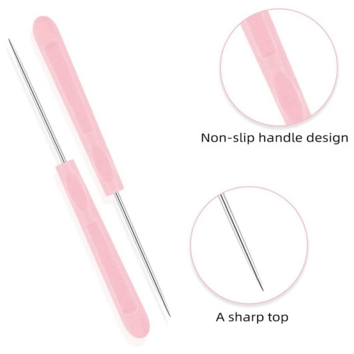 Cookie Decorating Scribe Supplies Icing Scribe Tool for Cake Diy  Leather Awl Tool Sewing (36 Pcs) 2