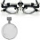 Optometry Testing Lenses Set With Silver Metal Border-Prism 2 6