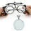 Optometry Testing Lenses Set With Silver Metal Border-Prism 2 7