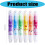 6Pcs Double Tip Erasable Highlighters Oblique Head Fluorescence 3