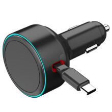 Premium 60W snelle autoladeradapter met 60W uitgang en