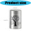 Multifunctional Miniature Cremation Urn Aluminum Pet-Black 4