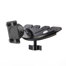 Adjustable Car Phone Holder for Compact Disc Slot Featuring 360
