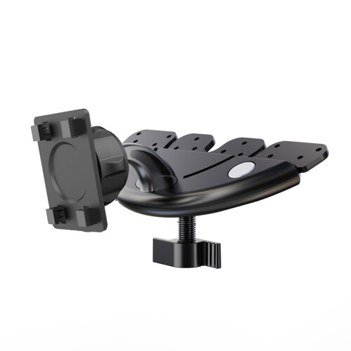 Adjustable Car Phone Holder for Compact Disc Slot Featuring 360