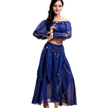 Elegant Belly Dancing Outfit With Long Sleeves And-sapphir1