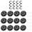 12pcs Heavy Load Bearing Adhesive Rollers Quiet Movement 1