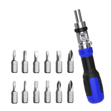 Professional Grades Chrome Steel Screwdriver Set With-Blue