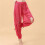 Belly Dance Lantern Pants with Coins Split Harems Pants-Black 4