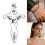Gothic-Kreuze-Charm für DIY-Schmuckprojekte, 2