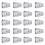 Truck Lug Nut Covers Thread-on Lug Nut Cap Flat Top Auto-20 1