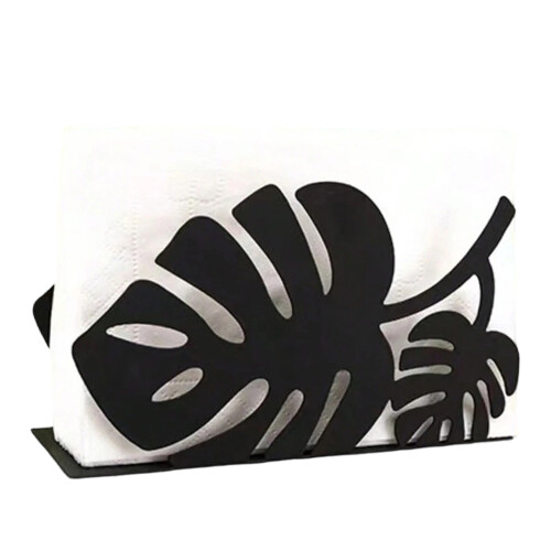 Heavy Duty Table Napkin Rack Tissue Box Stand-Turtle 1leaf
