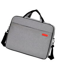 Modern Oxfords Cloth Laptop Case With Reinforced Design-Gray