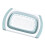 Extendable Plastic Colander Space Saving Kitchen-blue white 1
