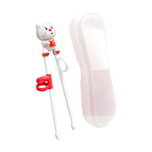 1Set Cartoon Kids Chopsticks In Cartoon Style For Training-5