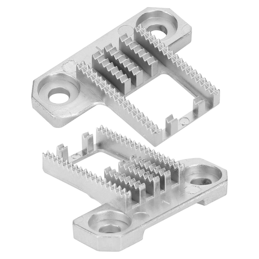 2Pcs Heavy Duty Iron Sewing Machine Teeth Feed Dog Sharpness 7696001760901