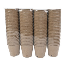 100 Count Round Plant Growth Trays With Better Drainage System