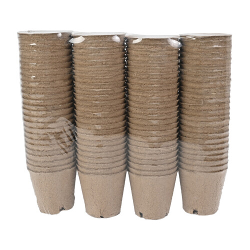 100 Count Round Plant Growth Trays With Better Drainage System