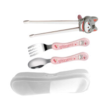 Cute Animal Themed Childrens Learning Chopsticks Along With-2