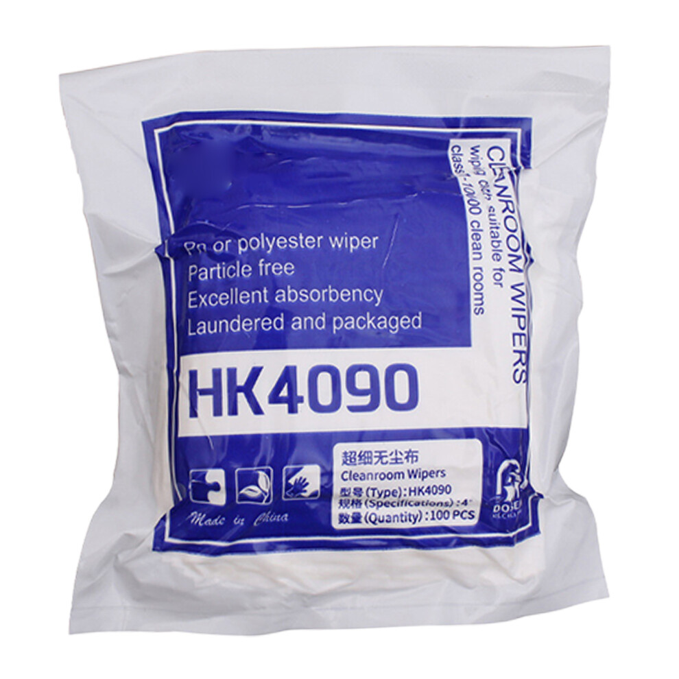 100Pieces High Absorbency Lint Release Wiping-10X10cm 100Pcs 7696001762349