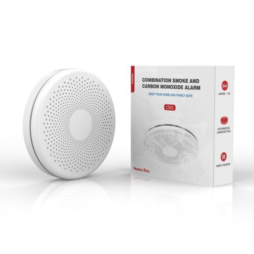 Røgdetektor, hørbar alarm, Wifi-forbindelse