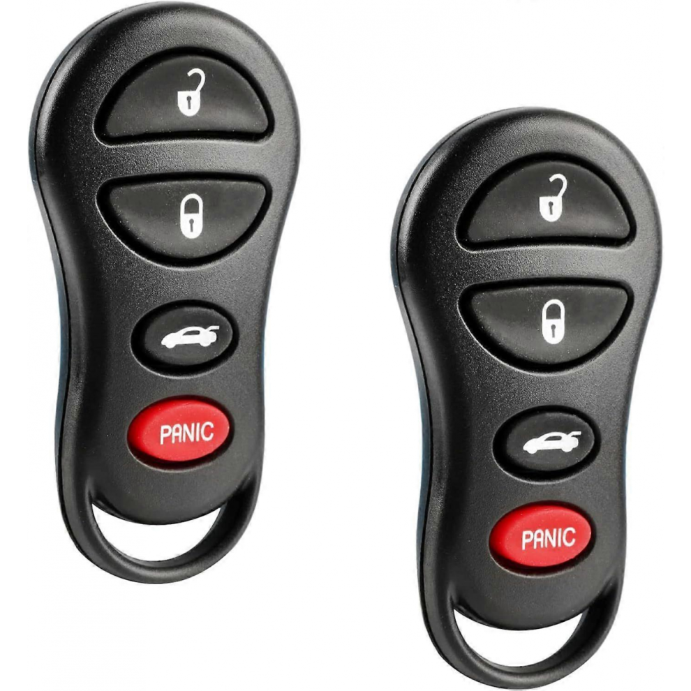 Key Fob Fits 2001-2006 Chrysler Dodge Jeep Keyless Entry Remote (04602260) 6083684913150