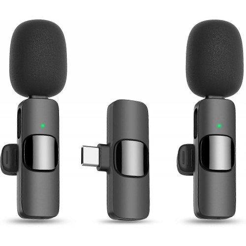 Professional Wireless Tie Lapel Microphone for Clear Audio Recording