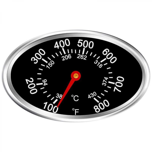 BBQ Grill Lid Thermometer Heat Indicator Replacement Master