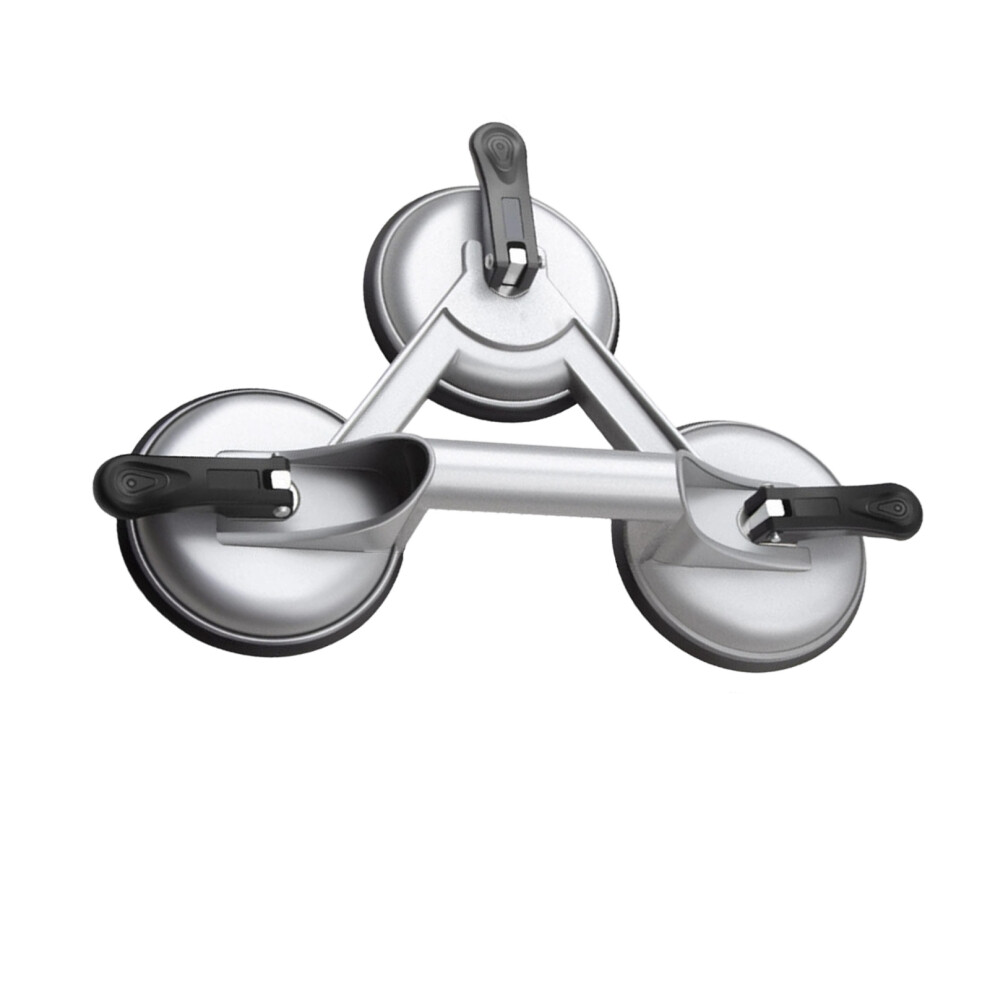 Strong 2/3 Jaw Vacuum Grip Suction Cup With-Silver 3 Claws 7696001804803