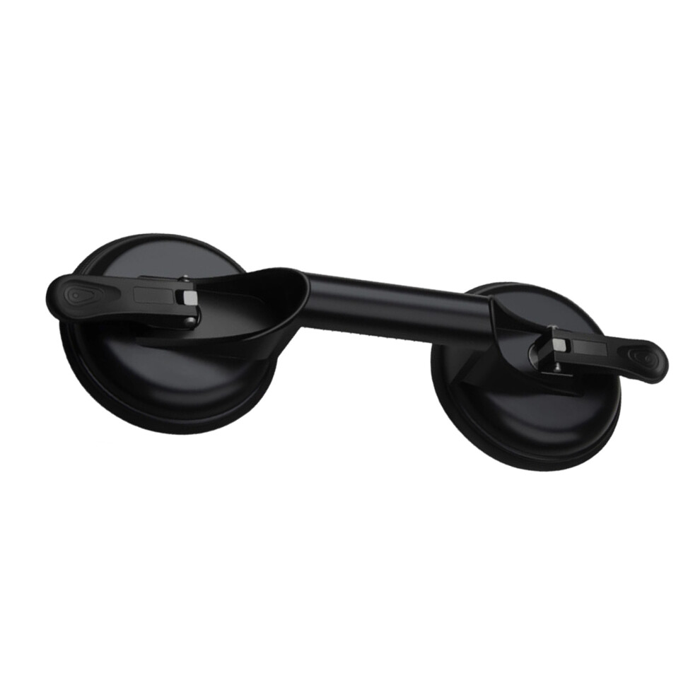 Thick Rubber Vacuum Grip Suction Tool For-Black Double Claws 7751001330070