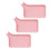 Multicolor Plastic Sorting Tray Container Great For DIY-Pink 1