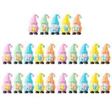 Easter Themed Small Gnomes Lovely Resin Figures For-25pcs
