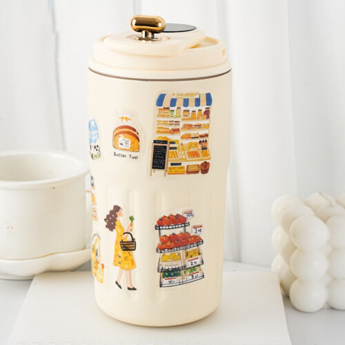 30 Sheets Cartoon Journaling Sticker Waterproof PET-E1 2
