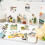 30 Sheets Cartoon Journaling Sticker Waterproof PET-E1 4