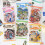 30 Sheets Cartoon Journaling Sticker Waterproof PET-E1 7