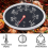 BBQ Grill Lid Thermometer Heat Indicator Replacement Master 2