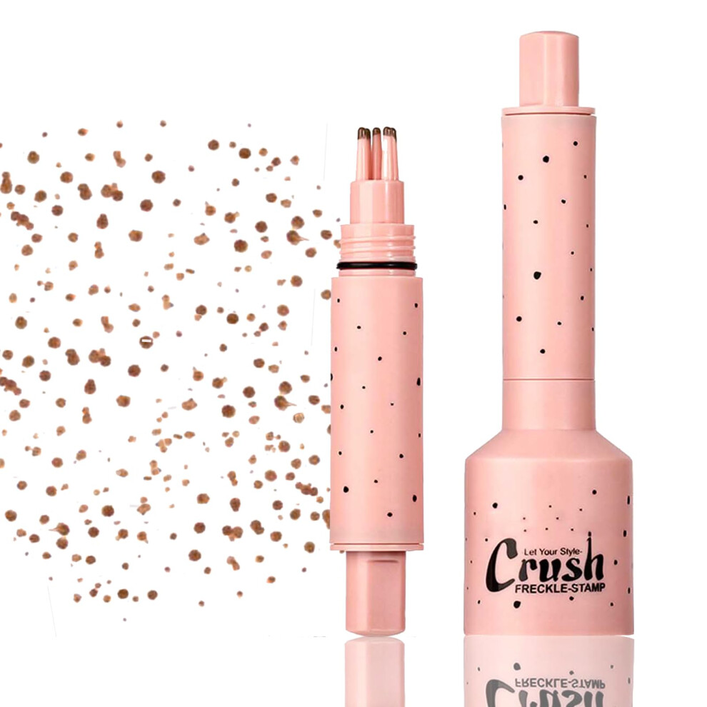 Freckle Pen and Stamp Waterproof SmudgeProof DualTip Natural LongLasting Makeup Tool