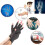 Compression Bamboo Arthritis Gloves, Half Finger Pressure Gloves Joint Elastic Compression Training Care Gloves 3