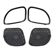 Front KåPa HöGtalare Mesh Grillskydd Trim för Road Glide FLTRXS 15-