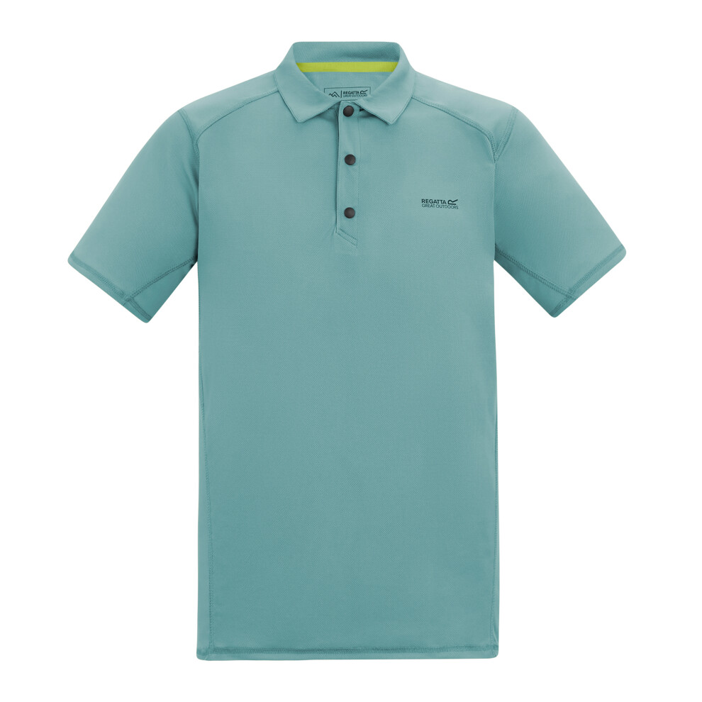 Regatta Mens Virda Logo Polo Shirt Multicoloured