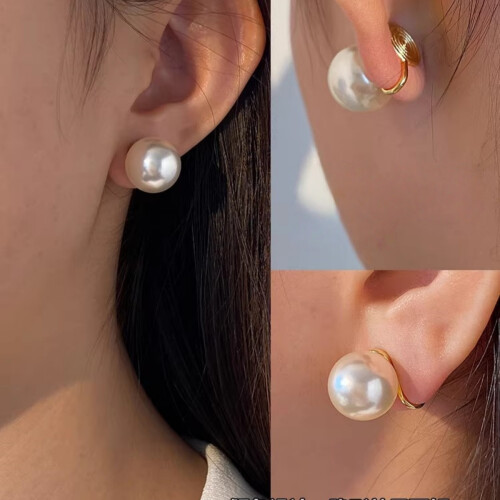 Orecchini a clip a spirale da 12 mm per orecchie non forate, comodi per orecchie delicate._M 1